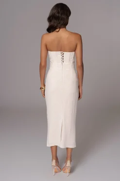 Natural Coastland Linen Skirt*JLUXLABEL Discount