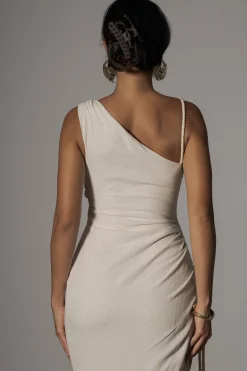 Natural Dreaming Of Summer Linen Dress*JLUXLABEL Outlet