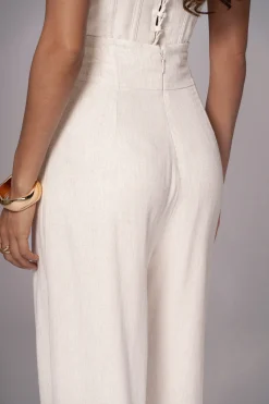 Natural Explorer Linen Pants*JLUXLABEL Online