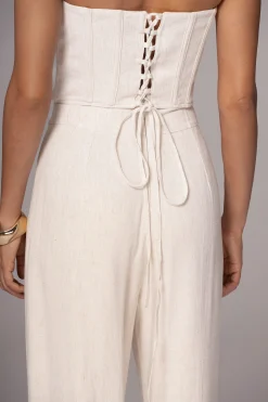 Natural Explorer Linen Pants*JLUXLABEL Online