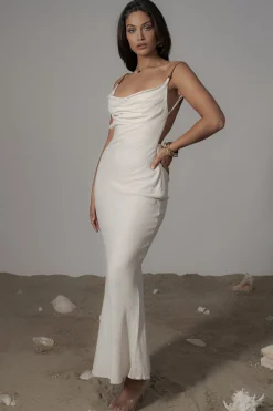 Natural Getaway Linen Maxi Dress*JLUXLABEL Sale