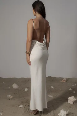 Natural Getaway Linen Maxi Dress*JLUXLABEL Sale