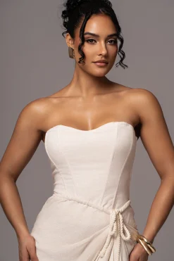 Natural New Obsession Draped Top*JLUXLABEL Online