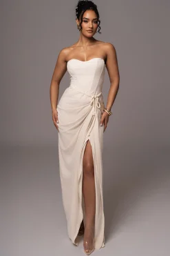 Natural New Obsession Draped Top*JLUXLABEL Online