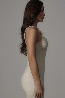 Natural Secret Hideout Linen Dress*JLUXLABEL Discount