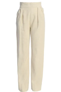 Natural Villa Views Linen Trousers*JLUXLABEL Outlet