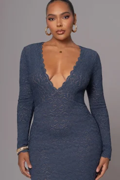 Navy Reunited Maxi Dress*JLUXLABEL Outlet