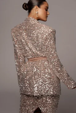 Nixie Sequin Oversized Blazer*JLUXLABEL Online
