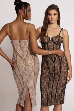 Noir Katerina Lace Dress*JLUXLABEL Discount