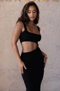 Noir Time After Time Dress*JLUXLABEL Fashion