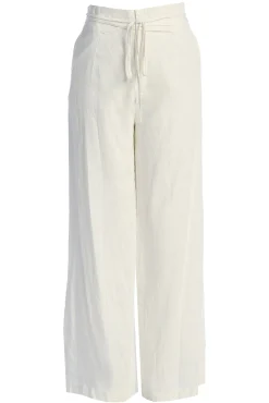 Off White Waverly Linen Trousers*JLUXLABEL Clearance