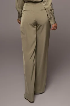 Olive Candice Trousers*JLUXLABEL Clearance