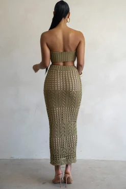 Olive Caribbean Skies Skirt Set*JLUXLABEL Sale