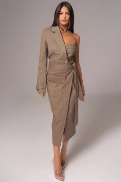 Olive City Life Cargo Skirt*JLUXLABEL Sale