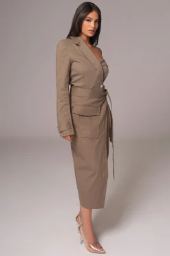 Olive City Life Cargo Skirt*JLUXLABEL Sale