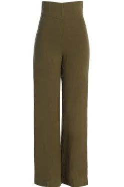 Olive Explorer Linen Pants*JLUXLABEL Fashion