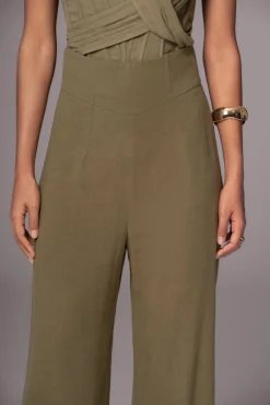 Olive Explorer Linen Pants*JLUXLABEL Fashion