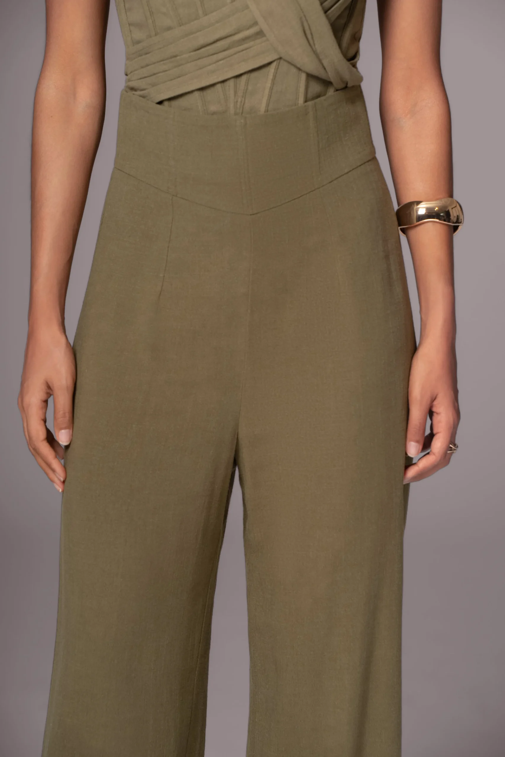 Olive Explorer Linen Pants*JLUXLABEL Fashion