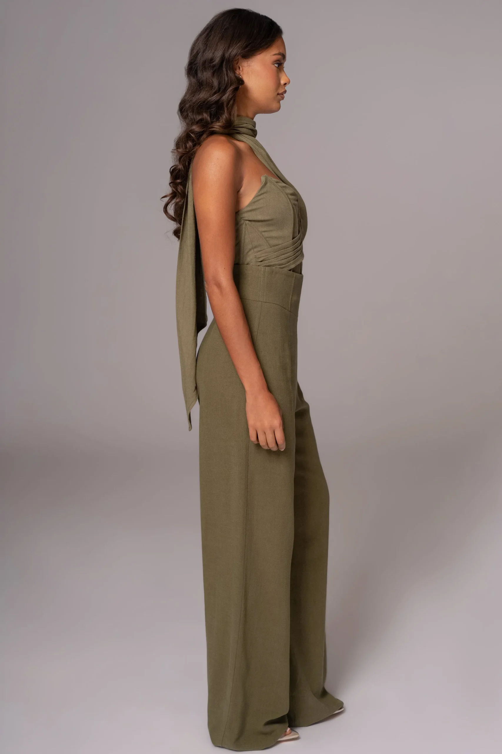 Olive Explorer Linen Pants*JLUXLABEL Fashion