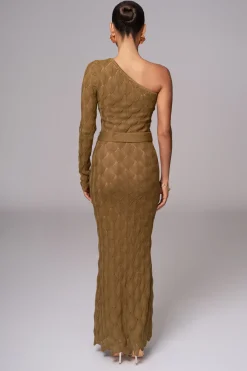 Olive La Costa One Shoulder Dress*JLUXLABEL Clearance