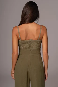 Olive Lila Bustier*JLUXLABEL Hot