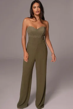 Olive Lila Bustier*JLUXLABEL Hot