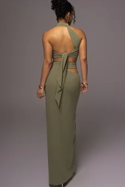 Olive New Age Two Piece Skirt Set*JLUXLABEL Sale