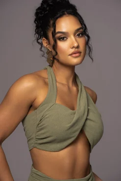 Olive New Age Two Piece Skirt Set*JLUXLABEL Sale