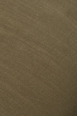 Olive Noelia Linen Slit Skirt*JLUXLABEL Hot