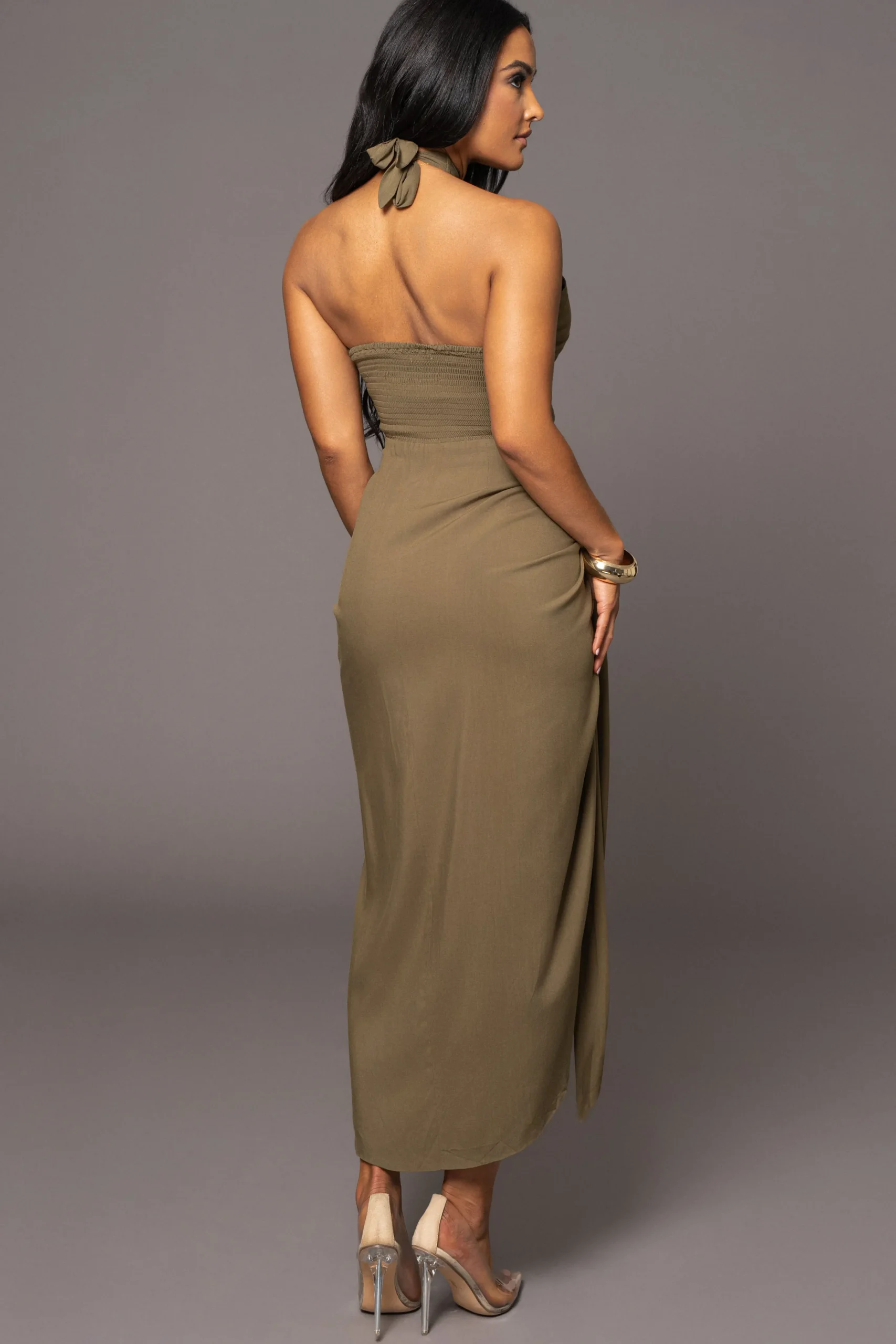 Olive Sahara Dress*JLUXLABEL Hot