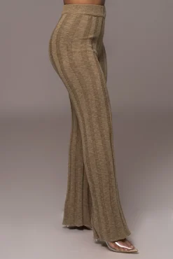 Olive Take A Chance Ribbed Pant Set*JLUXLABEL Clearance