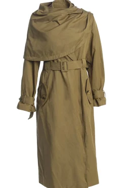 Olive The Classic Trench Coat*JLUXLABEL Hot