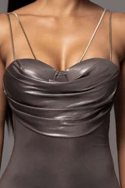 Olive Visions Of You Midi Dress*JLUXLABEL Discount