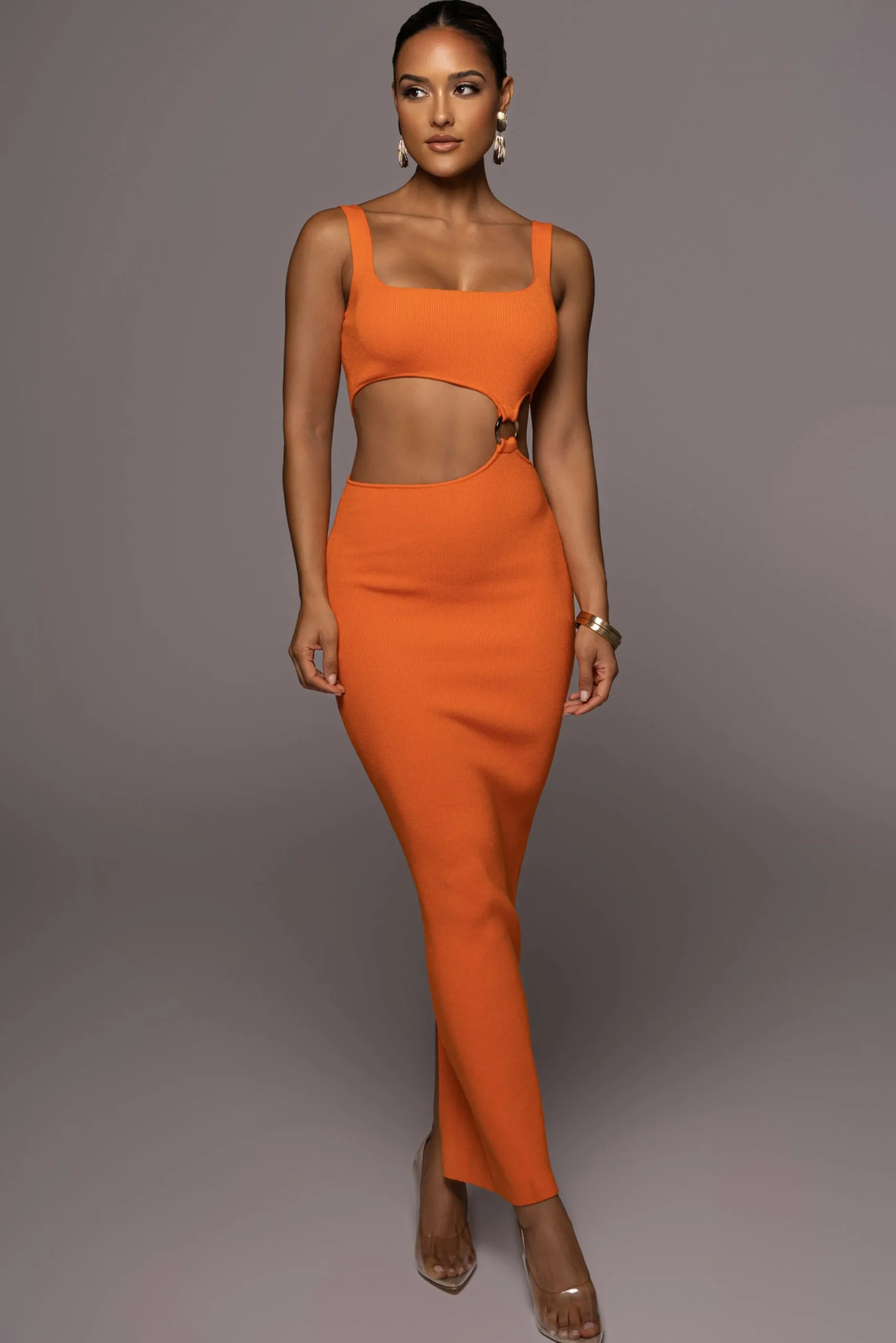 Orange Time After Time Dress*JLUXLABEL Hot
