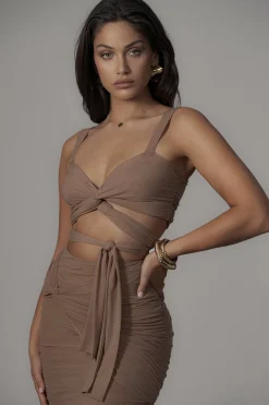 Pecan Extend Your Stay Skirt Set*JLUXLABEL Online