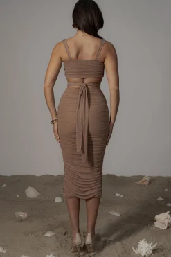 Pecan Extend Your Stay Skirt Set*JLUXLABEL Online