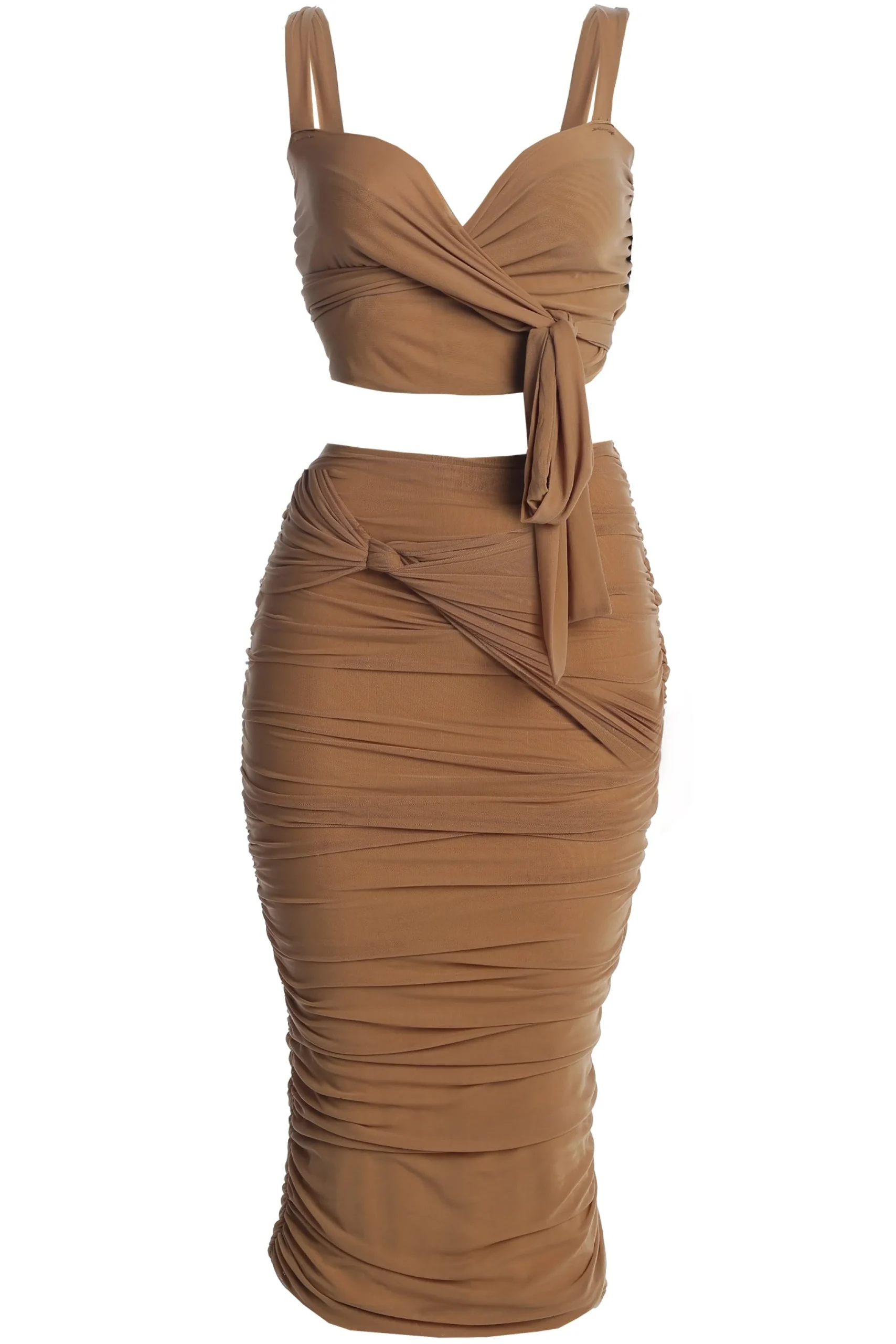 Pecan Extend Your Stay Skirt Set*JLUXLABEL Online