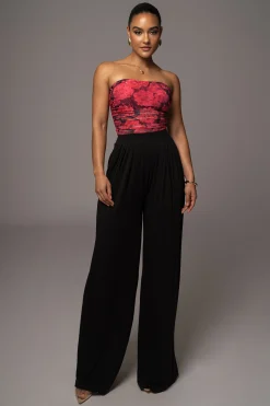 Pink Floral The Riviera Mesh Corset*JLUXLABEL Discount