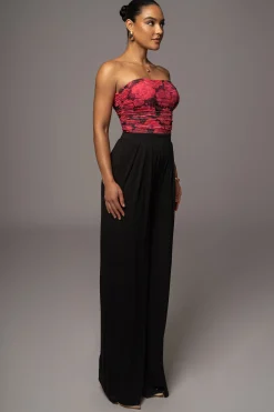 Pink Floral The Riviera Mesh Corset*JLUXLABEL Discount