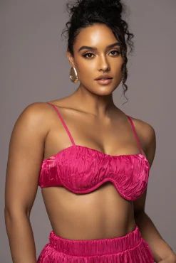 Pink Lets Get Away Satin Pant Set*JLUXLABEL Clearance