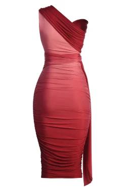 Pink Ombré Edge Of Romance Midi Dress*JLUXLABEL Fashion