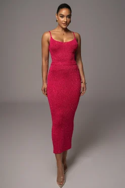 Pink Palace Sequin Skirt Set*JLUXLABEL New