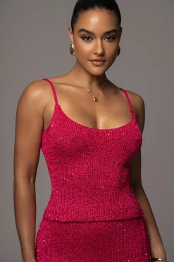 Pink Palace Sequin Skirt Set*JLUXLABEL New