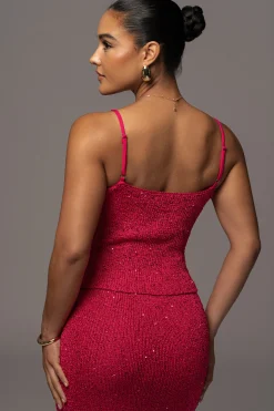 Pink Palace Sequin Skirt Set*JLUXLABEL New