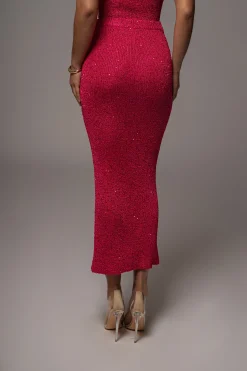 Pink Palace Sequin Skirt Set*JLUXLABEL New