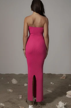 Pink Whisk Away Tube Maxi Dress*JLUXLABEL Fashion