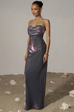 Purple Iridescent Visions Of You Dress*JLUXLABEL Discount