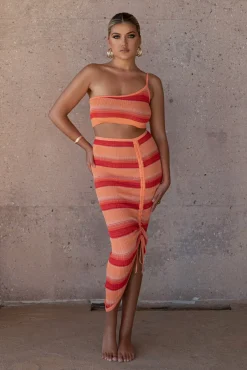 Red Good Times Crop Top*JLUXLABEL Online