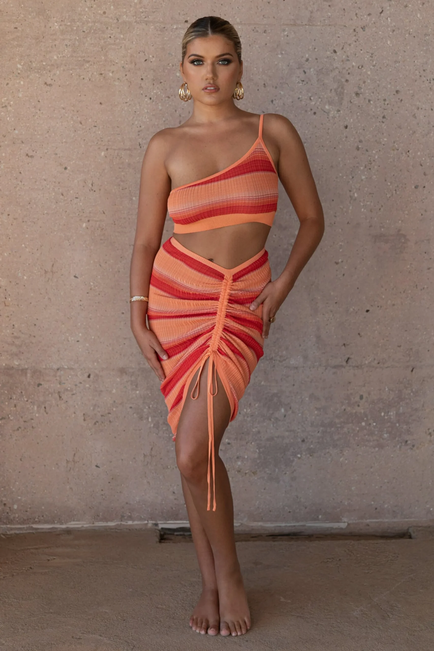 Red Good Times Crop Top*JLUXLABEL Online