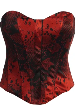 Red Stay the Night Corset*JLUXLABEL Online